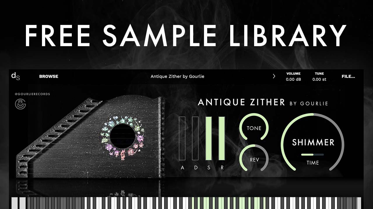 Antique Zither - Free Decent Sampler Library - Lap Harp Synth VST